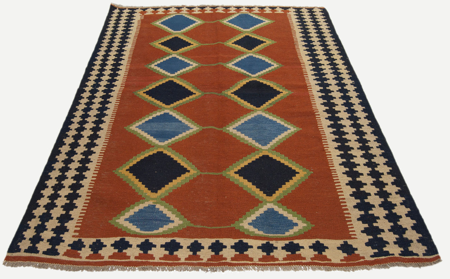 Kilim Original Authentic (197x140 cm) Hand Made With Certificate 