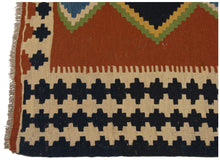 Carica l'immagine nel visualizzatore di Gallery, Kilim Original Authentic (197x140 cm) Hand Made With Certificate 
