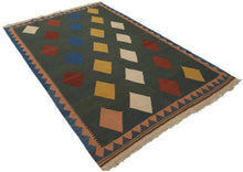 Load image into Gallery viewer, Original Hand Made Rustic Kilim / Afganistan Origin 222x150 CM _ Galleriafarah1970
