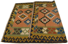 Lade das Bild in den Galerie-Viewer, (236x156 CM)  Originale Autentico kilim offerta PURA LANA
