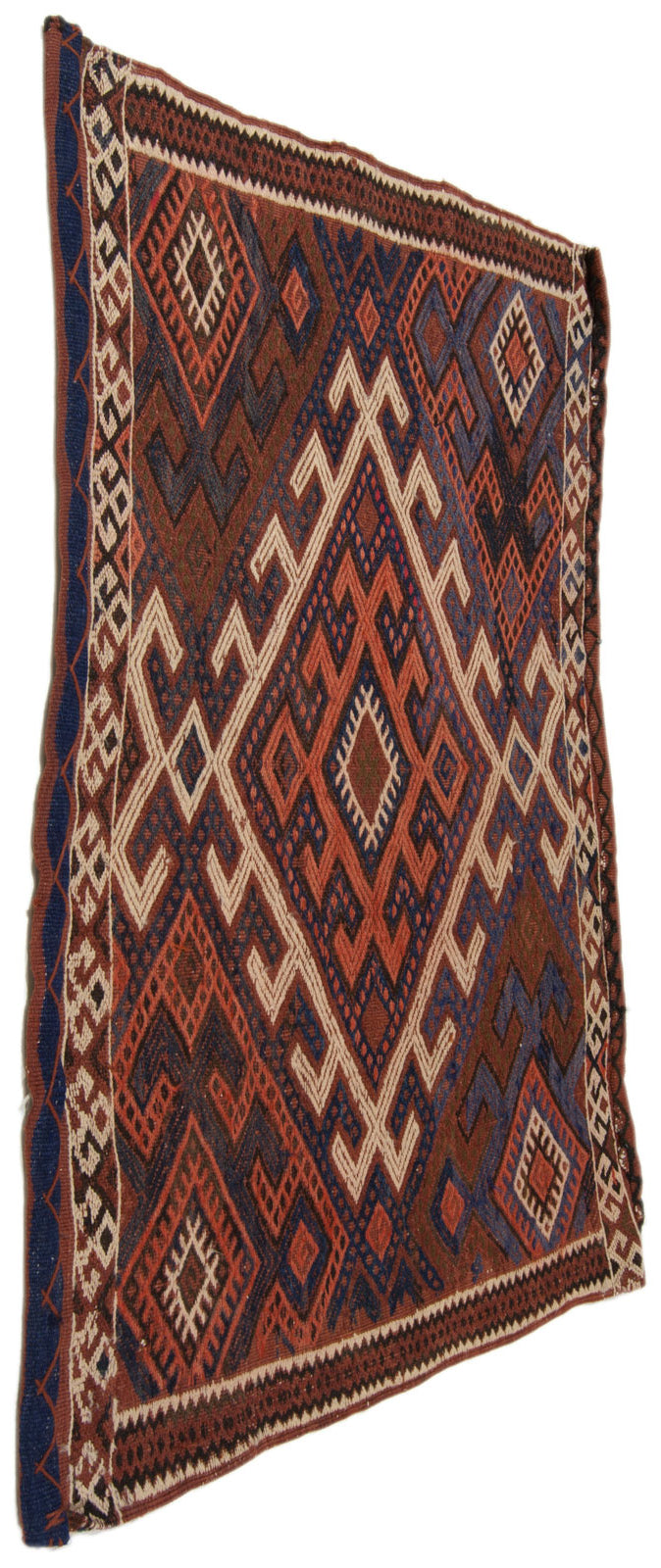 Kilim original, authentisch handgemacht mit Echtheitszertifikat 102x56 CM