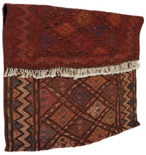 Carica l'immagine nel visualizzatore di Gallery, Authentic original hand knotted Kilim / kelem / Cicim 76X62 CM
