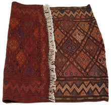 Carica l'immagine nel visualizzatore di Gallery, Authentic original hand knotted Kilim / kelem / Cicim 76X62 CM

