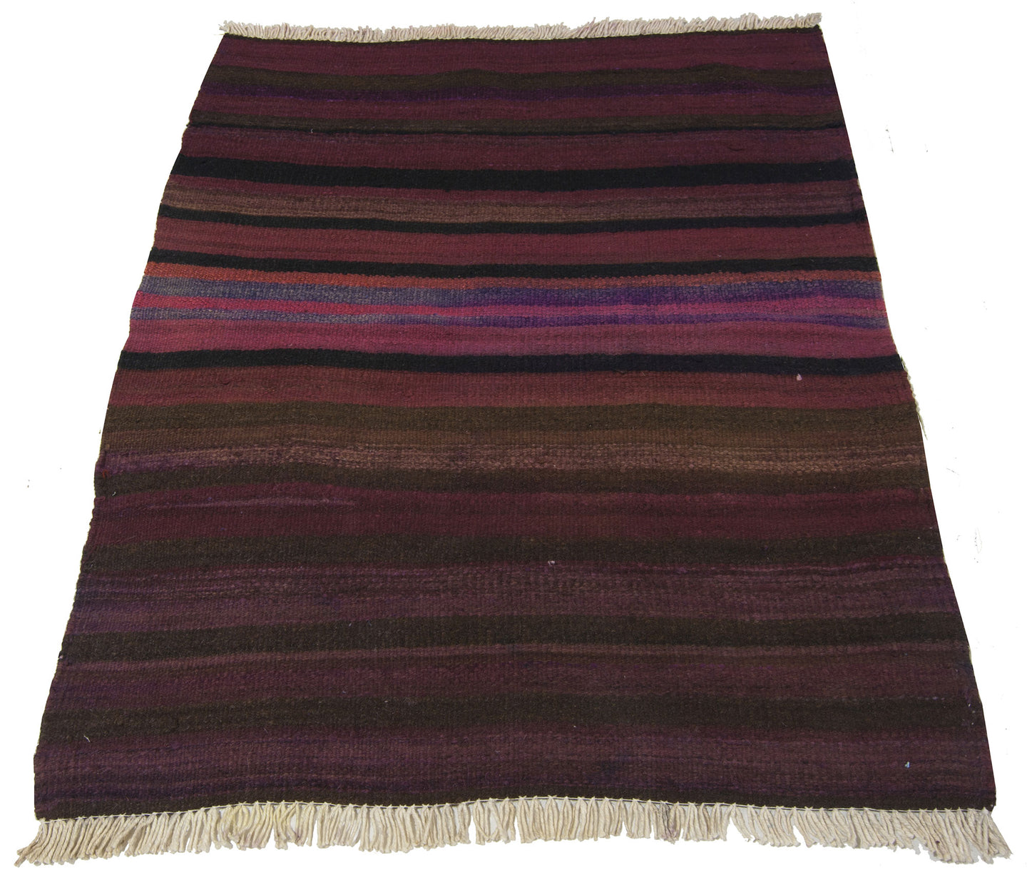 130x82 CM Autentio kilim originale fatto a mano Stile classico - Facile da pulire