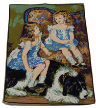 Lade das Bild in den Galerie-Viewer, Aubusson Needl point classic Teppich francia design 69X54 CM 
