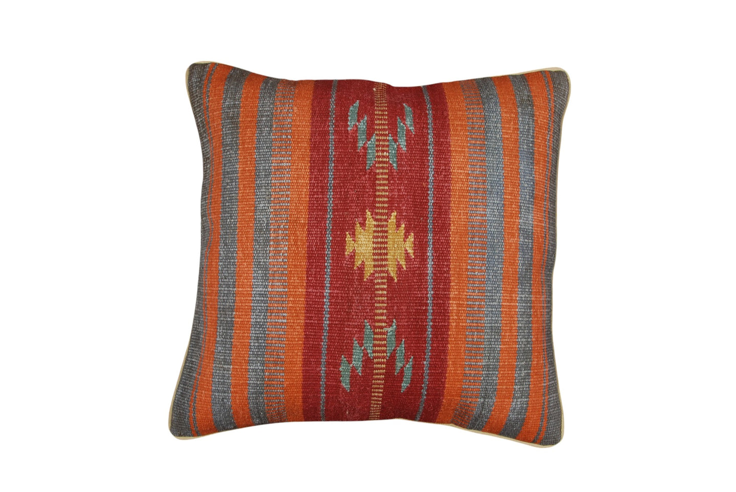 Cuscino Fatto a Mano Indiano 45x45 CM (Galleriafarah1970)