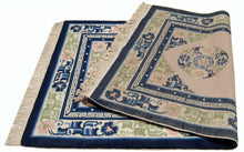 Carica l&#39;immagine nel visualizzatore di Gallery, Tappeto originale pechinjo annodato a mano Cm 154X92 
