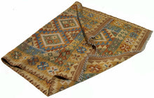 Lade das Bild in den Galerie-Viewer, Autentico, Originale kilim FATTO A MANO CON CERTIFICATO DI AUTENTI 174X140 CM 
