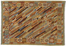 Carica l'immagine nel visualizzatore di Gallery, Autentik Kilim Kelem Original Hand Made Classic STYL 179X128 CM
