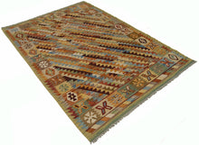 Carica l'immagine nel visualizzatore di Gallery, Autentik Kilim Kelem Original Hand Made Classic STYL 179X128 CM
