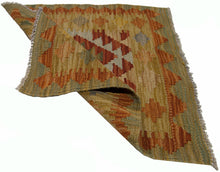 Carica l'immagine nel visualizzatore di Gallery, Kilim NEW KILIM WOOL ORIGINAL HAND MADE 53x52
