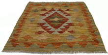 Carica l'immagine nel visualizzatore di Gallery, Kilim NEW KILIM WOOL ORIGINAL HAND MADE 53x52
