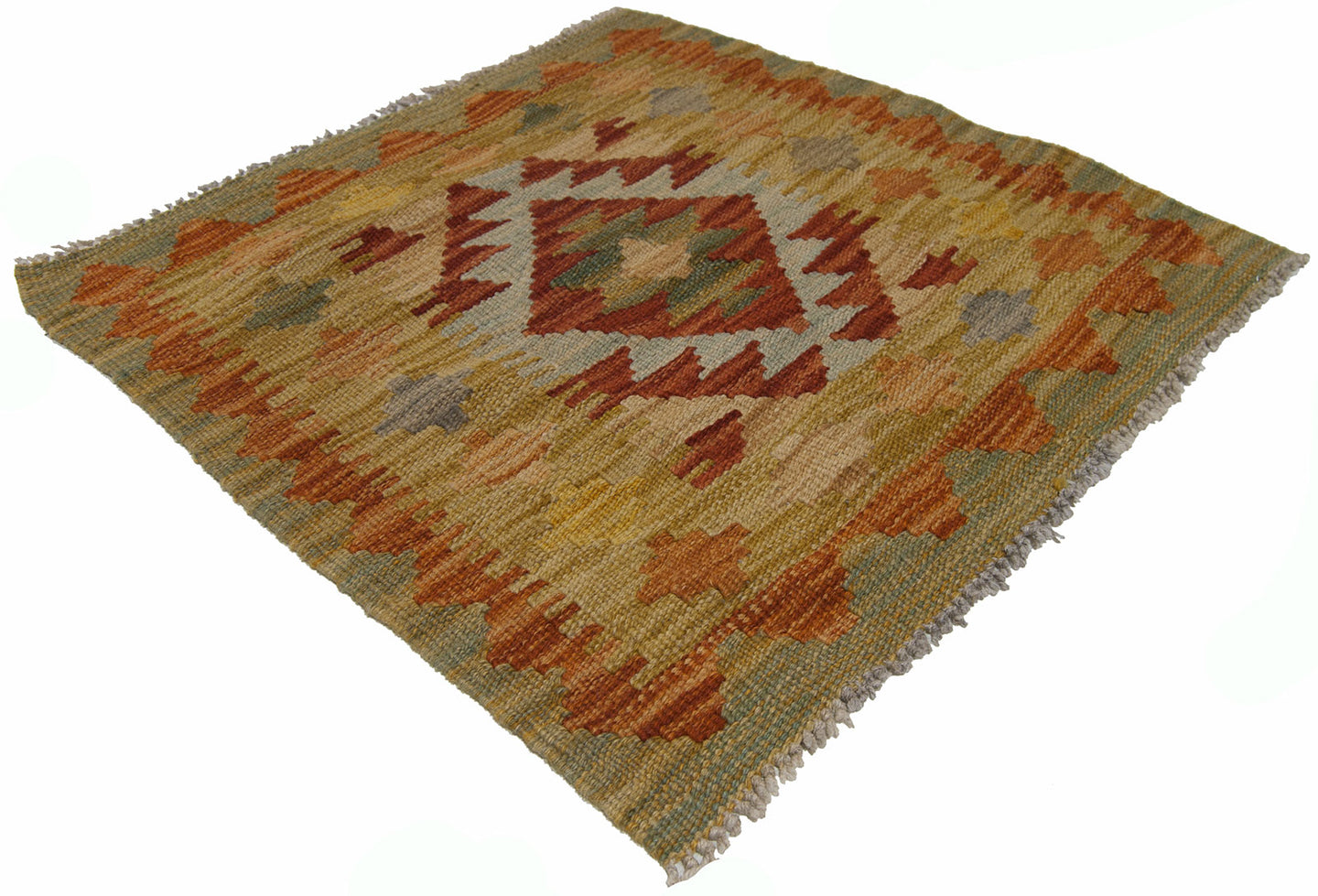 Kilim NEW KILIM WOOL ORIGINAL HAND MADE 53x52