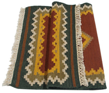 Load image into Gallery viewer, Kilim Indiano Autentico Originale 100x60 CM
