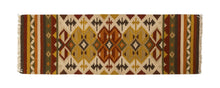 Carica l'immagine nel visualizzatore di Gallery, Kilim Indiano Autentico Originale 100x60 CM
