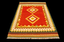 Lade das Bild in den Galerie-Viewer, Tribal Original Autentic kilim Nomad Original Hand Made 140x70 CM 
