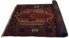 Carica l&#39;immagine nel visualizzatore di Gallery, Galleria Farah1970 - CM 150x88 Autentico, Originale Tappeto Rustico Pure Lana
