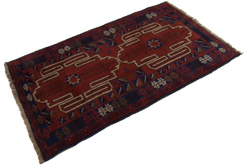 Galleria Farah1970 - CM 150x88 Autentico, Originale Tappeto Rustico Pure Lana