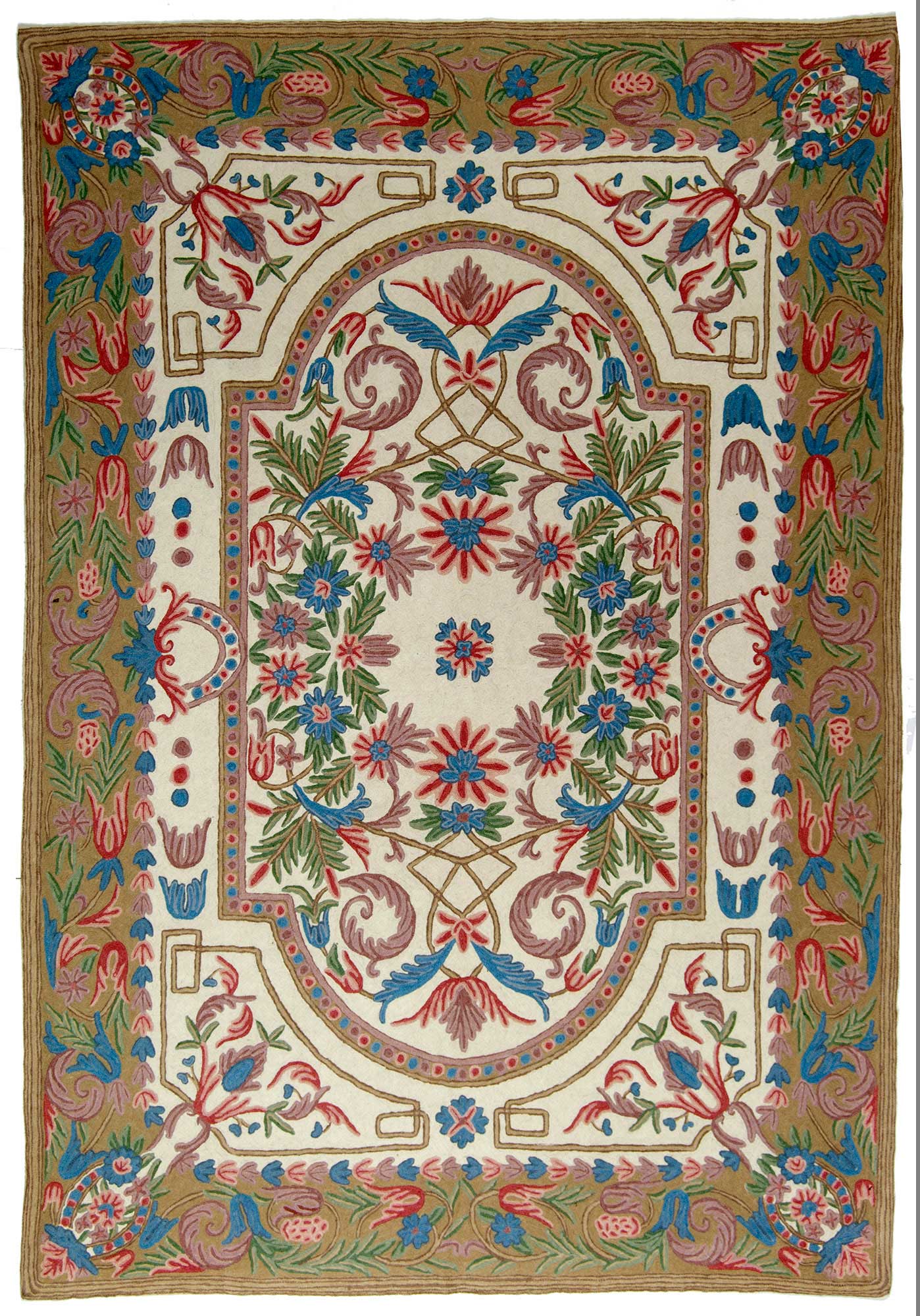 Kilim Kelem Indo Suzani Original Hand Made 244x153 CM