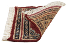 Load image into Gallery viewer, 30x30 CM Piccolo Tappetino Quadrato Autentico Originale Annodato a Mano , Ideale per sotto vasi e sotto oggetti
