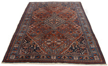 Carica l&#39;immagine nel visualizzatore di Gallery, VINTAGE Authentic original hand knotted carpet 200x137 CM
