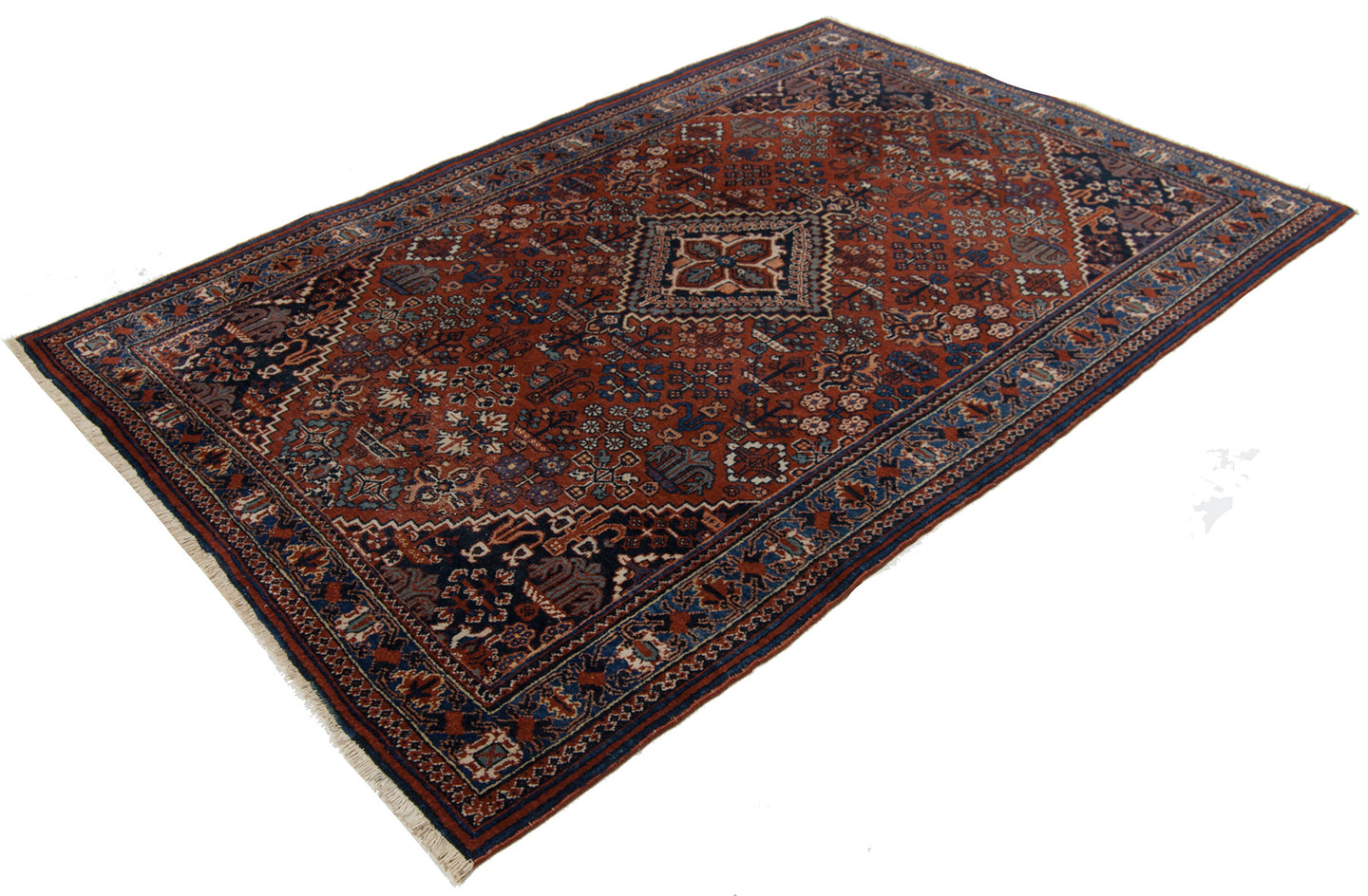 VINTAGE Authentic original hand knotted carpet 200x137 CM