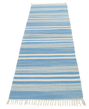 Lade das Bild in den Galerie-Viewer, 200x60 CM Autentik Kilim Kelem Original Hand Made MOERN STYL
