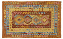 Carica l'immagine nel visualizzatore di Gallery, 160x100 CM Autentik Kilim Kelem Original Hand Made Classic STYL

