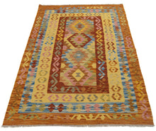 Carica l&#39;immagine nel visualizzatore di Gallery, 160x100 CM Autentik Kilim Kelem Original Hand Made Classic STYL
