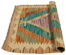 Lade das Bild in den Galerie-Viewer, 56x50 CM Autentik Kilim Kelem Original Hand Made Classic STYL
