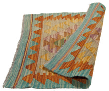 Carica l'immagine nel visualizzatore di Gallery, 53x52 CM Autentik Kilim Kelem Original Hand Made Classic STYL
