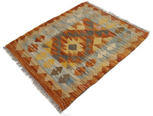Carica l'immagine nel visualizzatore di Gallery, Afganistan Original Authentic Hand Made Carpet 59x52 CM
