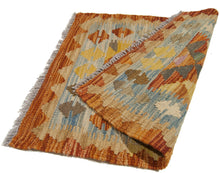 Carica l'immagine nel visualizzatore di Gallery, Afganistan Original Authentic Hand Made Carpet 59x52 CM
