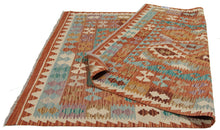 Carica l'immagine nel visualizzatore di Gallery, Afganistan Original Authentic Hand Made Carpet 59x52 CM
