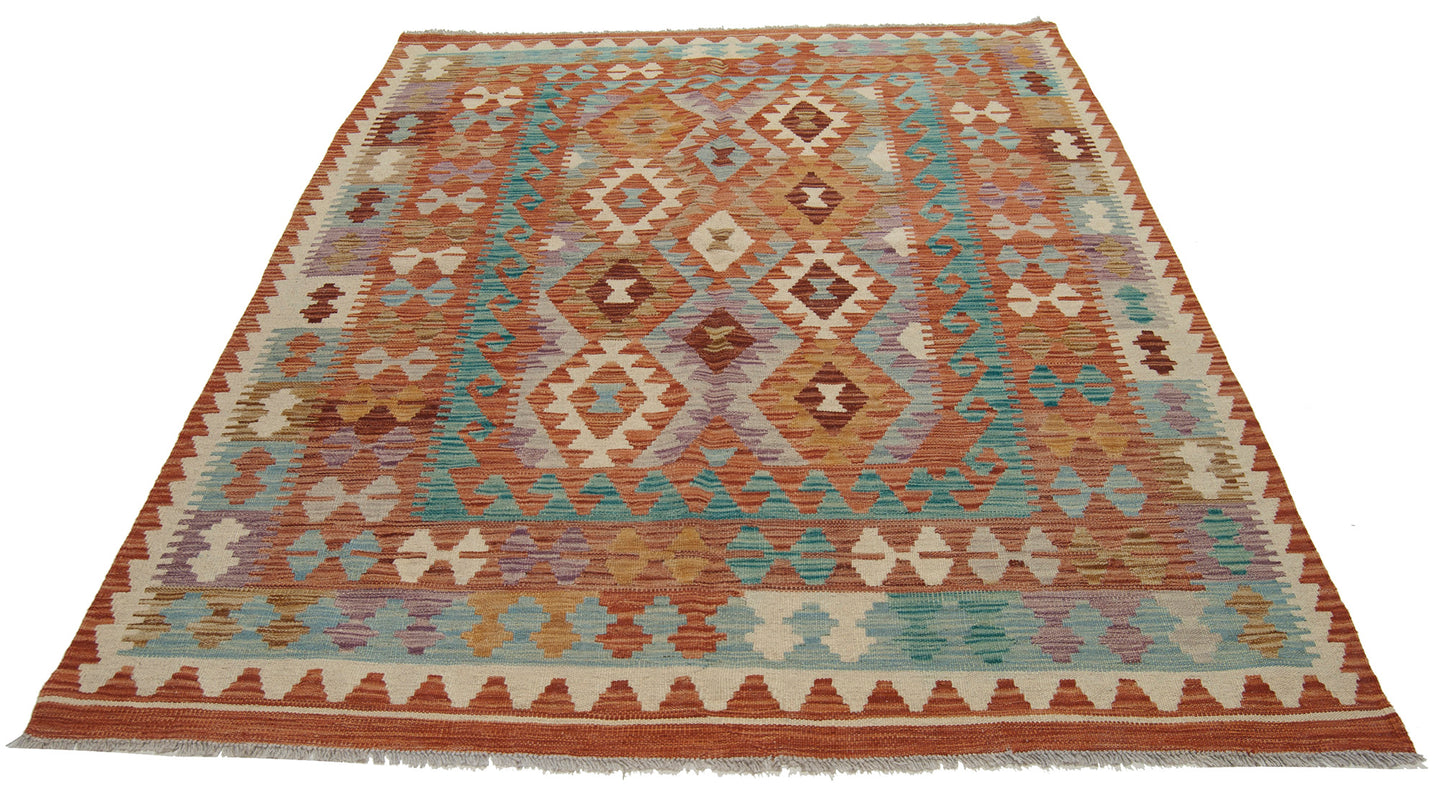 Afganistan Original Authentic Hand Made Carpet 59x52 CM