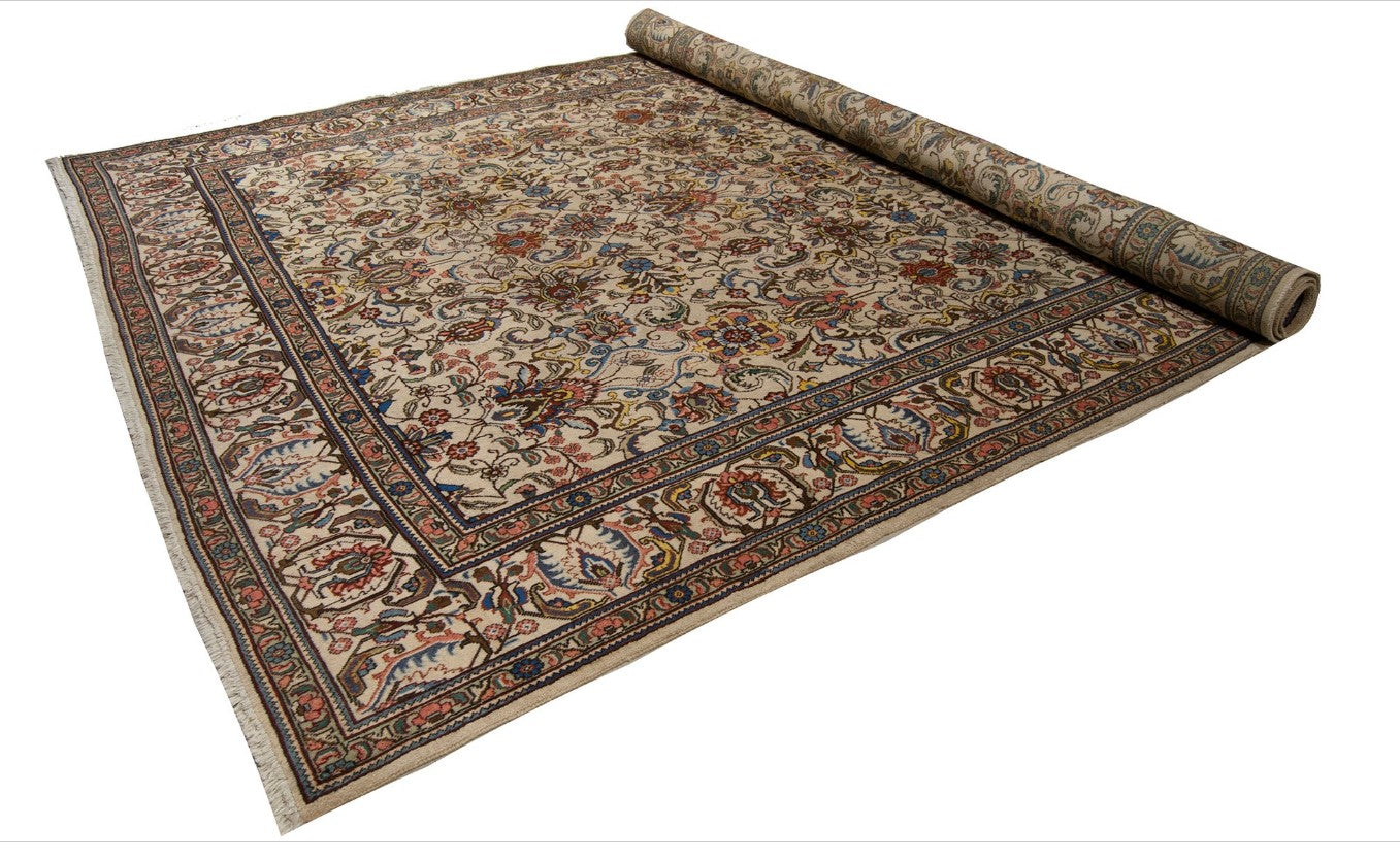 Ancient Antique Original Hand Made Carpets Tapis Teppich 383x300 cm