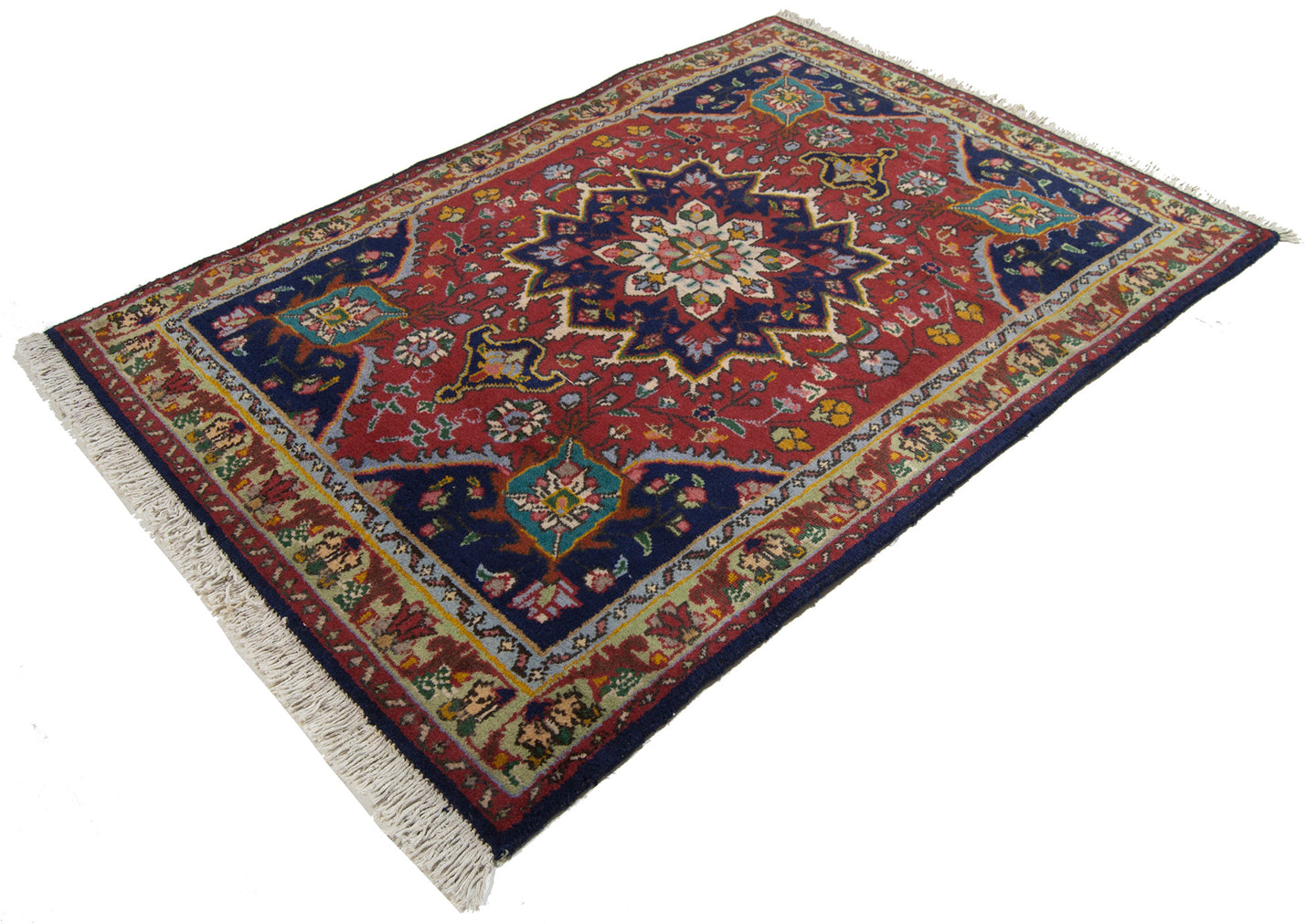 140x102 CM Tappeto Carpet Tapis Teppich Alfombra Rug (Hand Made)