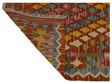 Carica l&#39;immagine nel visualizzatore di Gallery, 120x77 CM Kilim Autentico Originale Fatto a Mano Facile da Pulire Stile Tribali
