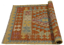 Carica l'immagine nel visualizzatore di Gallery, 125x80 CM Kilim Autentico Originale Fatto a Mano Facile da Pulire Stile Tribali
