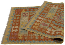 Carica l'immagine nel visualizzatore di Gallery, 125x80 CM Kilim Autentico Originale Fatto a Mano Facile da Pulire Stile Tribali
