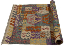 Carica l'immagine nel visualizzatore di Gallery, 128x83 CM Kilim Autentico Originale Fatto a Mano Facile da Pulire Stile Tribali
