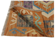 Lade das Bild in den Galerie-Viewer, 123X82 CM Kilim Autentico Originale Fatto a Mano Facile da Pulire Stile Tribali

