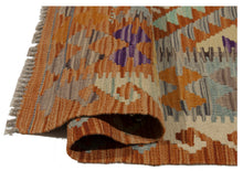 Load image into Gallery viewer, 117X85 CM Kilim Autentico Originale Fatto a Mano Facile da Pulire Stile Tribali
