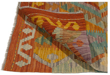 Lade das Bild in den Galerie-Viewer, 115X80 CM Kilim Autentico Originale Fatto a Mano Facile da Pulire Stile Tribali
