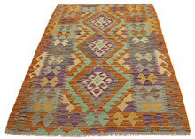 Carica l'immagine nel visualizzatore di Gallery, 120X83 CM Kilim Autentico Originale Fatto a Mano Facile da Pulire -Stile Rustico
