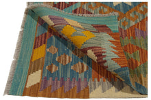 Lade das Bild in den Galerie-Viewer, Autentio kilim originale fatto a mano Stile classico Facile da pulire 130x85 CM 
