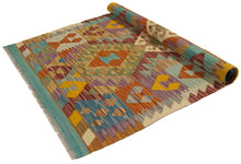 Load image into Gallery viewer, Autentio kilim originale fatto a mano Stile classico Facile da pulire 130x85 CM 
