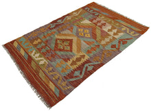 Load image into Gallery viewer, Autentik Kilim Kelem Original Hand Made Classic 123x83 CM
