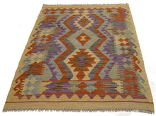 Carica l'immagine nel visualizzatore di Gallery, 118x87 CM Autentik Kilim Kelem Original Hand Made Classic STYL - EASY TO CLEAN

