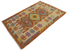 Load image into Gallery viewer, 122x82 CM Autentik Kilim Kelem Original Hand Made Classic STYL - EASY TO CLEAN
